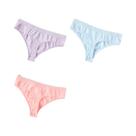Conjunto De 3 Calcinhas G-String Sem Costura De Cintura Baixa Para Mulheres, Tamanhos M-XL, Lingerie Conjunto De 3 Calcinhas G-String Sem Costura De Cintura Baixa Para Mulheres, Tamanhos M-XL, Lingerie