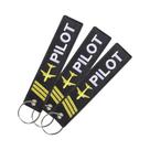 Conjunto De 3 Chaveiros De Piloto De Aviação Bordados Com Etiqueta 'Remove before Flight' - Conjunto De 3 Chaveiros De Piloto De Aviação Bordados Com Etiqueta 'Remove before Flight' -