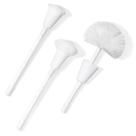 Conjunto de 3 escovas de banheiro Don Aslett Johnny Mop com alça de 35 cm
