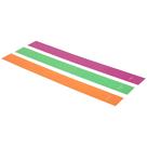 Conjunto de 3 faixas de resistência Amazon Basics: laranja/verde/rosa