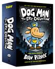 Conjunto de 3 livros Book Graphix Dog Man The Epic Collection Conjunto de 3 livros Book Graphix Dog Man The Epic Collection