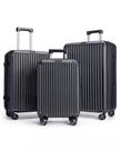 Conjunto de 3 malas LIGHT FLIGHT 20" 24" 28" com cadeado TSA