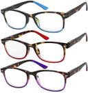 Conjunto de 3 óculos de leitura Success Eyewear com ampliação de 2,75