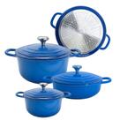 Conjunto De 3 Panelas Caçarola Indução Florença Cerâmica Antiaderente Conjunto De 3 Panelas Caçarola Indução Florença Cerâmica Antiaderente