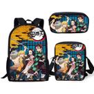 Conjunto de 3 peças Agatsuma Zenitsu Cartoon Kids de Kamados Tanjirou Conjunto de 3 peças Agatsuma Zenitsu Cartoon Kids de Kamados Tanjirou