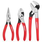 Conjunto de 3 peças, alicate Arrow Fastener, alça antiderrapante de 15 cm a 20 cm
