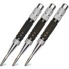 Conjunto de 3 peças Ally Tools Super Strong de 15 cm com punção central automática