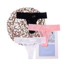 Conjunto De 3 Peças De Calcinhas Sexy De Renda Para Mulheres, G-string T-back