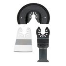 Conjunto de 3 peças de lâminas de ferramentas oscilantes CRAFTSMAN