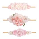 Conjunto de 3 peças de nylon floral BFNAA Girl Baby Girl