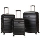 Conjunto de 3 peças expansível Luggage Rockland Melbourne Hardside