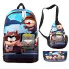 Conjunto de 3 peças South Park Kyle Broflovski Stan Marsh Cartoon