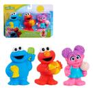 Conjunto de 3 peças Toy Just Play Sesame Street Floating Fun Friends Conjunto de 3 peças Toy Just Play Sesame Street Floating Fun Friends