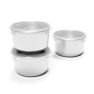 Conjunto de 3 recipientes para alimentos U Konserve em aço inoxidável (90mL) Conjunto de 3 recipientes para alimentos U Konserve em aço inoxidável (90mL)