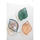 Conjunto de 3 tigelas Glass Shell da KALALOU, colorido