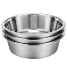 Conjunto de 3 Tigelas para Ração de Gato Summark 12 cm em Aço Inoxidável