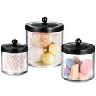 Conjunto de 3 transparentes de qualidade premium da Apothecary Jars SheeChung