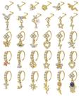Conjunto de 30 piercings para nariz SONNYX em cobre com zircônias cúbicas (CZ) e pingentes