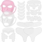 Conjunto de 32 Almofadas de Silicone Maitys para Rosto, Peito e Pescoço - Reutilizáveis