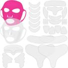 Conjunto de 32 Almofadas de Silicone Maitys para Rosto, Peito e Pescoço - Reutilizáveis