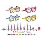 Conjunto de 36 unidades da Toy Trolls Tiny Dancers Rainbow Edition