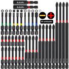 Conjunto de 39 Bits de Chave de Fenda Magnéticos Antiderrapantes - Para Driver de Impacto Conjunto de 39 Bits de Chave de Fenda Magnéticos Antiderrapantes - Para Driver de Impacto