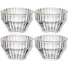 Conjunto de 4 Bowls Imperatriz de Cristal com Fio de Ouro 330ml - Wolff Conjunto de 4 Bowls Imperatriz de Cristal com Fio de Ouro 330ml - Wolff