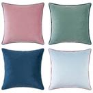 Conjunto de 4 capas de almofada Monday Moose de 45 cm