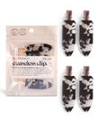 Conjunto de 4 Clipes de Cabelo Kitsch Vreaseless - Design Black Terrazzo Conjunto de 4 Clipes de Cabelo Kitsch Vreaseless - Design Black Terrazzo
