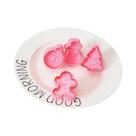 Conjunto De 4 Cortadores De Biscoito 3D De Ovo, Coelho E Pintinho, Molde De Biscoito, Ferramentas De