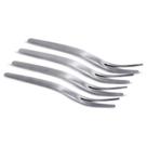 Conjunto de 4 Garfos de Petisco Inox Mimo Style