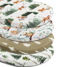 Conjunto de 4 lençóis de berço Jola's House Woodland Animal
