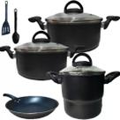 Conjunto De 4 Peças Antiaderente + 2 Espátula Nylon