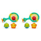 Conjunto de 4 peças de basquete Bath Toy Munchkin Catch and Score