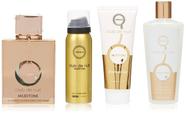 Conjunto de 4 peças Perfume Armaf Club De Nuit Milestone para homens
