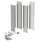 Conjunto de 4 Pedras de Afiação para Facas com Diamante XARILK 23x7x156mm Conjunto de 4 Pedras de Afiação para Facas com Diamante XARILK 23x7x156mm