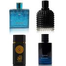 Conjunto de 4 perfumes A CENTER Eau de Parfum, 100 ml cada Conjunto de 4 perfumes A CENTER Eau de Parfum, 100 ml cada