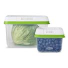Conjunto de 4 Recipientes Rubbermaid Produce Saver para Armazenamento de Alimentos