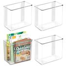 Conjunto de 4 suspensos com adesivo Organizer Bin iDesign, livre de danos