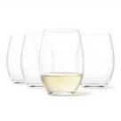 Conjunto de 4 Taças de Vinho Branco Sem Haste Amazon Basics 414ml Conjunto de 4 Taças de Vinho Branco Sem Haste Amazon Basics 414ml