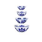 Conjunto de 4 tigelas bowls Porcelana Pintada a mão N