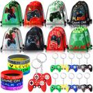 Conjunto de 48 Lembrancinhas de Festa Hungdao - Sacolas com Cordão para Videogame