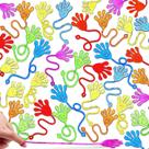 Conjunto de 48 peças Party Favors JOYIN Sticky Hands para crianças x8 cores
