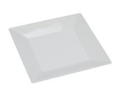Conjunto de 48 Pratos Quadrados Rome 20 cm Melamina Branca Conjunto de 48 Pratos Quadrados Rome 20 cm Melamina Branca