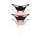 Conjunto De 5 Calcinhas G-String T-Back Femininas Sexy De Cintura Baixa Ultrafinas Respiráveis Sem