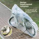 Conjunto De 5 Capas De Chuva Transparentes Descartáveis Para Bicicletas De Montanha E Elétricas, Conjunto De 5 Capas De Chuva Transparentes Descartáveis Para Bicicletas De Montanha E Elétricas,