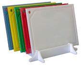 Conjunto de 5 (cinco) tabuas polietileno coloridas - 50 x 30