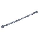 Conjunto de 5 correntes LEGO 21 Links Dark Grey (New Grey)