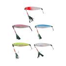 Conjunto de 5 Gabaritos de Metal para Iscas de Pesca (10g, 15g, 20g) - Colher de Fundição Longa