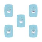 Conjunto de 5 Interruptores de 1 Tecla Simples e Tomada 2p+t 20a , com Placa 4x2